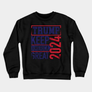 Trump Keep America 2024 American Election 2024 s Crewneck Sweatshirt